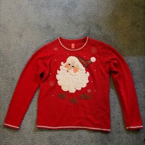 American Vintage Red Santa Sweater